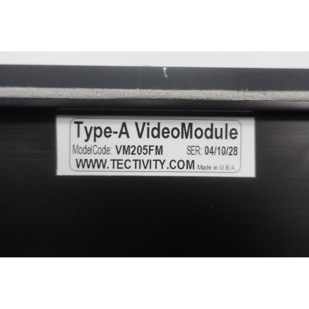 Tectivity Type A Video Other Plc And Dcs Module VM205FM